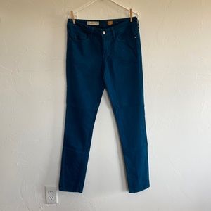Pilcro and the letterpress blue skinny jean 30x31